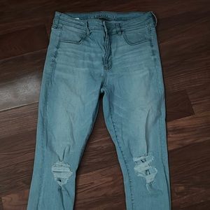 American eagle size 14 long jeans